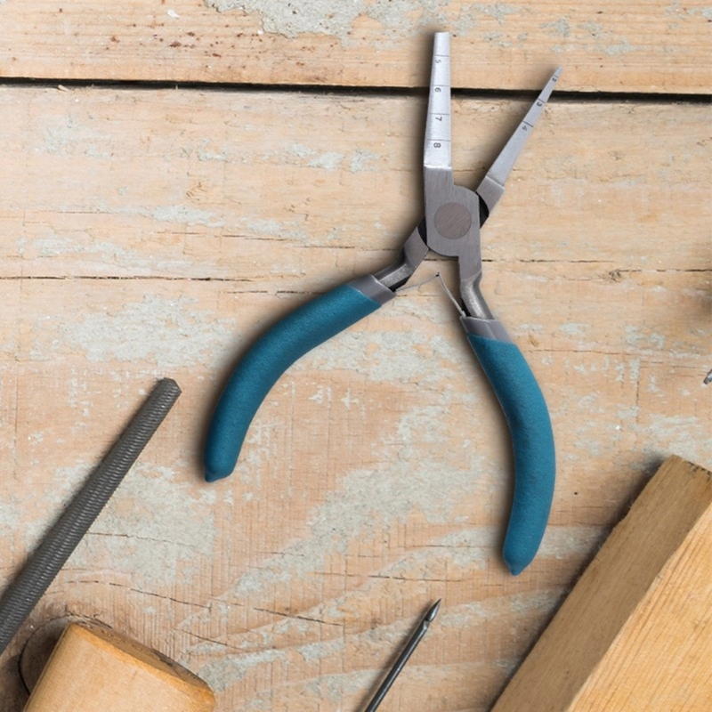 Pack of 2 Steel Jewelry Pliers Repairing Accessories Jewelry Making Tool