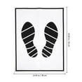 thumbnail image 4 of RYGRZJ 100pcs Mats Floor Paper Car Cars Automotive Vehicle Shoe Disposable Y7R0 Protector Mat Waterproof Print, 4 of 4