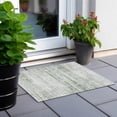 thumbnail image 6 of Addison Rugs Chantille Indoor/Outdoor Transitional Modern Sage Washable Rectangle Rug, 1'8" x 2'6", 6 of 6