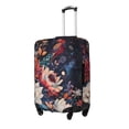 thumbnail image 2 of Haiem Colorful Flower Peacock Luggage Cover Printed Suitcase Covers for Luggage Elastic Washable Suitcase Protector Fits 18-32 Inch Luggage-Large, 2 of 9