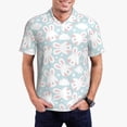 thumbnail image 1 of Fotbe Rabbit And Star Camiseta Polo de Golf para Hombre con Estampado – Camisa Deportiva Transpirable con Cuello Abotonado-X-Large, 1 of 6