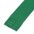 thumbnail image 4 of Unique Bargains 1.5'x5.2Ft 1.6m Polyester Taekwondo Colored Ranking Belt, Green, 4 of 5