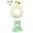 Yellow, variant on Porch Goose Outfit Tropical Hibiscus Print Bikini Clothes Set With Glitter Swim Ring & Sunglasses & Bow Tie For Garden Goose Statue(Blue-47Cm)