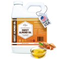 thumbnail image 1 of ACEITE DE ALMENDRA DULCE ORGÁNICO (16 oz) Premium prensado en frío sin refinar | Aceite de almendras dulces puro para la fabricación de jabón para el cabello y la piel | Portador de aceites esencial, 1 of 4