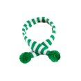 thumbnail image 2 of Bufanda de Navidad para mascotas Yinane calentador de cuello Invierno disfraz raya verde, 2 of 8