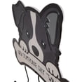 thumbnail image 5 of Did Someone Say "Walk"? Dog Metal Wall Organizer - 13" - Black and Cream, 5 of 5