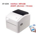 thumbnail image 1 of 420B High Speed 152mm/s Bluetooth USB Thermalprinter Pos Barcode Sticker Printer Machine 4x6 Shipping Label For Mobile ,Multi-Format Printing, 1 of 6