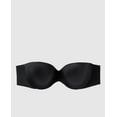 thumbnail image 1 of Soutien-gorge Sans Bretelles Légèrement Doublé en Noir, 1 of 2