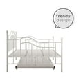 thumbnail image 6 of DHP Tokyo Metal Daybed and Trundle, Full/Twin, White, 6 of 9