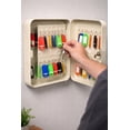 thumbnail image 2 of Caja Organizadora de Llaves 48 Pzas Adir 324 - Gabinete Metálico de Pared con Cerradura y Llaveros de Identificación de Colores, 2 of 6