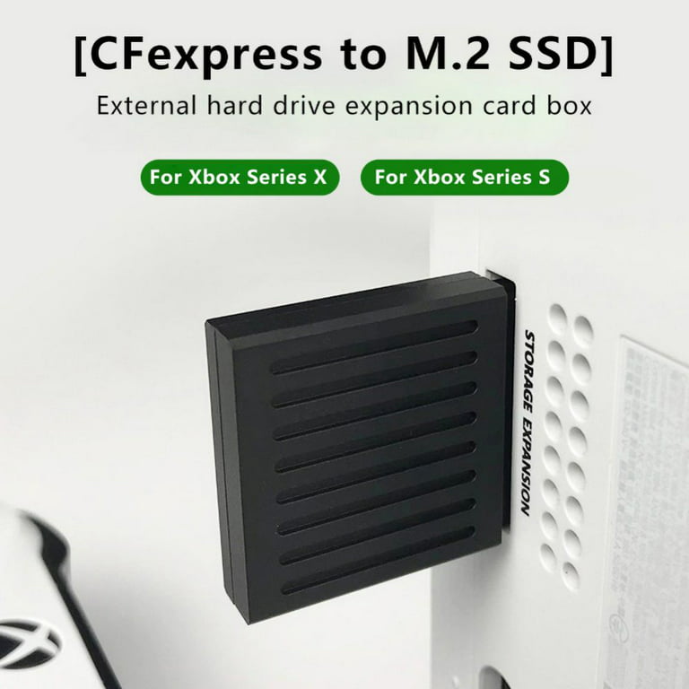 Portable 1 TB External Solid State Drives Fit for Xbox Series X/S, External  Host Hard Drive Conversion Box M.2 Expansion Card Box 32G BandWidth
