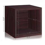Way Basics Eco Stackable Storage Cube and Cubby Organizer for Bedroom ...