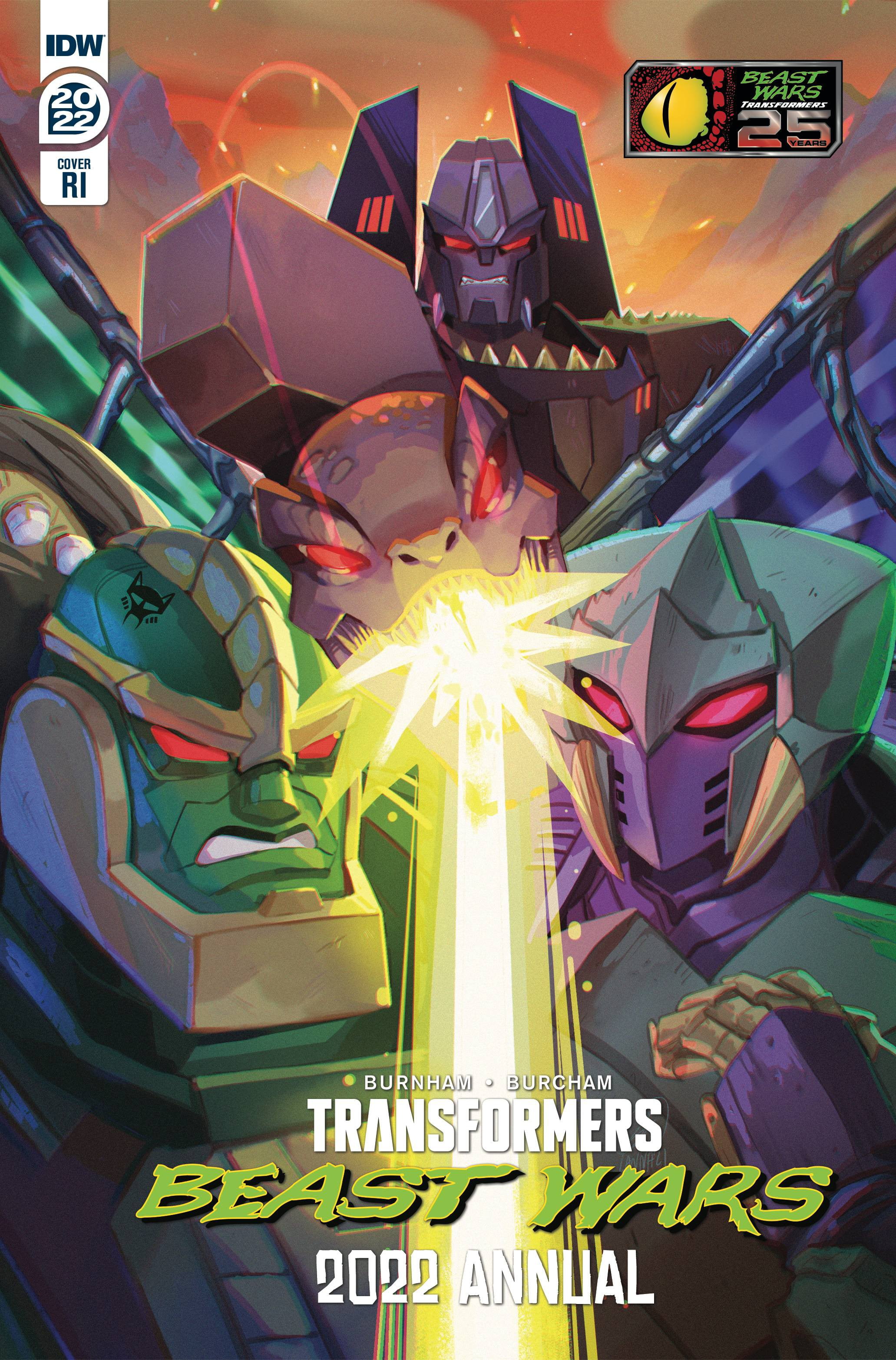 IDW Publishing Transformers Beast Wars Annual 2022 (110 Ratio Variant