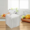 thumbnail image 5 of Tissue Box Cover Holder Square With Bottom Belt By PU Leather Decorative Organizer For Tabletop Bathroom Car |, 5 of 9