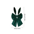 thumbnail image 6 of Outdoor Easter Decorations Easter Bunny Ear Bow Pendant Christmas Party Home Decoration, New, Green, 6 of 6