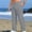 Gray, variant on Generic Men's Casual Cargo Sweatpants Open Bottom Baggy Sweat Pants Straight Leg Gym Cargo Sweats Lounge Pants