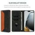 thumbnail image 3 of Phone Case for Honor Magic 8 FOXDOCK Premium Leather,Creative Dual-Color Cover with Card Slot,Shockproof, 3 of 7