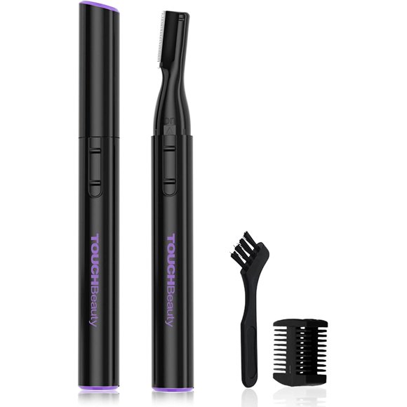 TOUCHBeauty Facial Hair Trimmer Precision Shaver Removal Tool Micro Groomsman Trimmer Black TB-815
