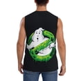 thumbnail image 4 of Ghostbusters Film Logo Men's Tank Top Lightweight Summer Sleeveless Tee Shirt Muscle Tank Tops Workout T-Shirts Casual Athletic Undershirts, 4 of 7