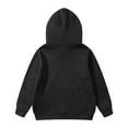 thumbnail image 6 of Girls Hoodie Long Sleeve Bowknot Graphics Hooded Sweatshirt with Pocket(Toddler), 6 of 6