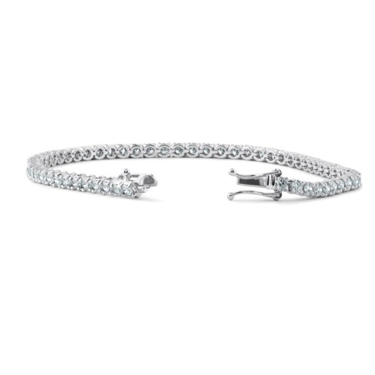 アクセサリー tennis bracelet 3mm 18K. 18cm Amazon.com: Luxfine 3mm Tennis Bracelet for Women & Men