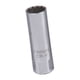 thumbnail image 2 of Dado para bujías de 3/8 de pulgada, 12 puntas, herramienta de extracción pulida para automoción 62mm 16mm, 2 of 9