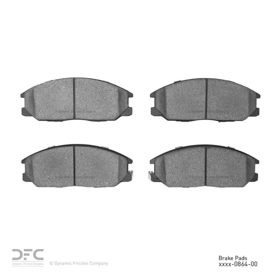 Dynamic 1551-0864-00 DFC 5000 Advanced Brake Pads - Ceramic Fits select: 2001-2006 HYUNDAI SANTA FE, 2003-2009 KIA SORENTO