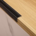 thumbnail image 7 of Multifunctional Wall Molding Trim & Corner Guards & Caulk Strip, Apply in Table Edge Door Frame Baseboard for Protection and Decoration, Shiny Black, 16.4ft x 0.8in, 7 of 7