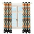 thumbnail image 4 of Bohemia 2pcs Blackout Curtains For Living Room Bedroom Grommet Top Window Set for Left And Right Biparting Open, 4 of 6