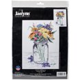 thumbnail image 1 of Wildflower Jar Counted Cross Stitch Kit-8"X10" 14 Count, 1 of 2