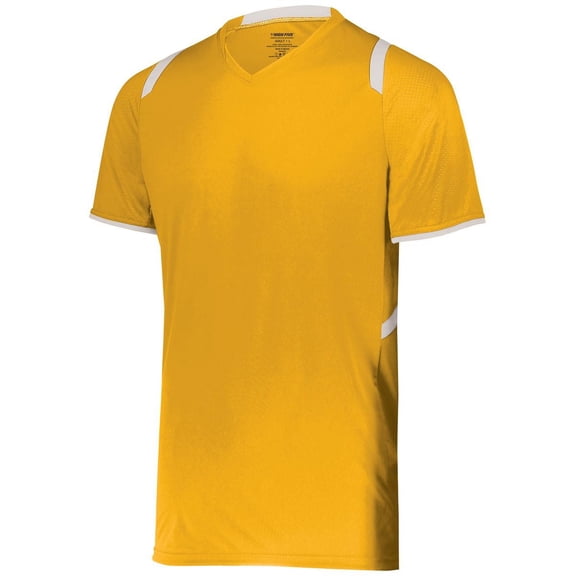 High Five XL Youth Millennium Soccer Jersey ATHLETIC GOLD/WHITE 322961
