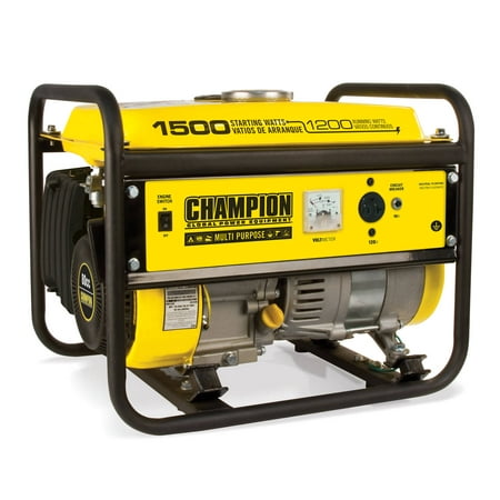 Champion 100490 1200-Watt Portable Generator (Best Camping Generator 2019)