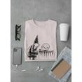 thumbnail image 3 of Crystal Ball Reading T-Shirt Men -Wilfred Hildonen Designs, Male 4X-Large, 3 of 4