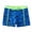 Blue, variant on Hienoo Little Boys Swim Trunks Shark Prints Quick Dry Board Shorts with Compression Liner