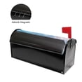 thumbnail image 5 of Ryvnso Mailbox Cover Magnetic Snowflakes Christmas Mailbox Wrap Large Size 25.5x21 Inch, 5 of 8
