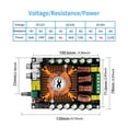 thumbnail image 2 of Placa amplificadora TDA7498E 2.0 Dual Channel HIFI 160Wx2 20Hz-20KHz Negro, 2 of 8
