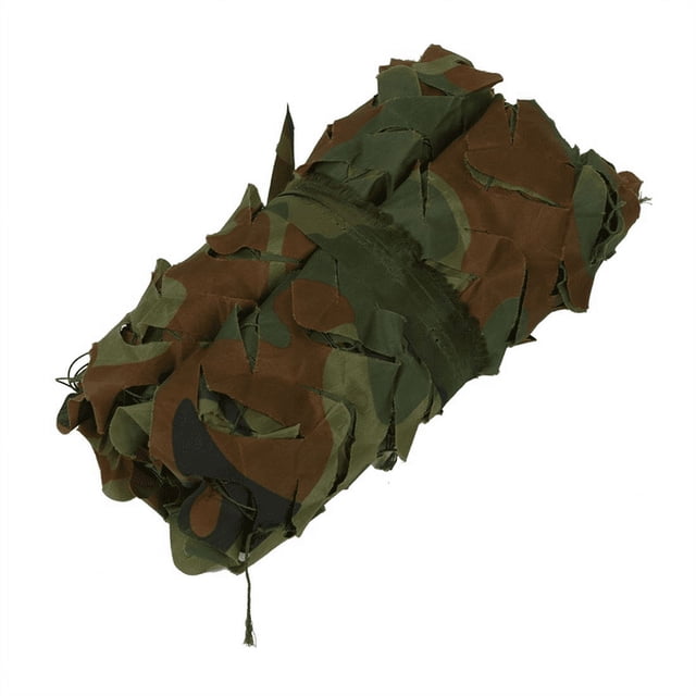 3Pcs 1Mx2M 39X78 Inch Woodland Camouflage Camo Net Cover Hunting Camping