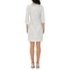 thumbnail image 3 of VESTIDO DE MUJER INSPIRE CHIC Lentejuelas Brillantes Mangas de Longitud de Codo Cuello en V Vestidos de Fiesta Cóctel Mini L Plata, 3 of 6