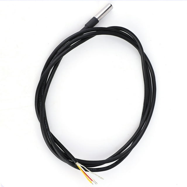 Sensor de temperatura digital resistente al agua Bling Bling sonda de acero inoxidable 1,2 metros
