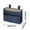 Blue109, variant on YiFudd Bedside Table Organizer Storage Bag, Large Capacity Hanging Pouch for Phones & Books