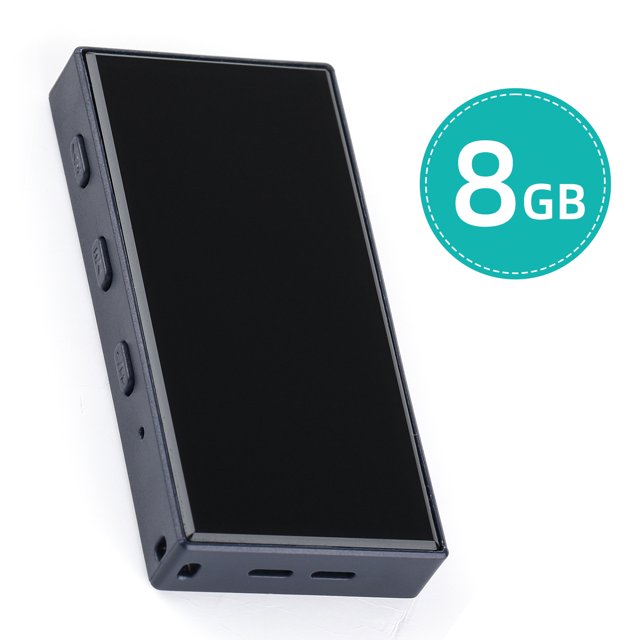 Grabadora de voz digital de 8GB Grabación de audio activada por voz con reproducción Reproductor de música MP3 Dispositivo de grabación de 36 horas para conferencias Reuniones Clase Entrevista Puerto