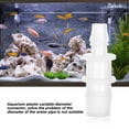 thumbnail image 1 of Cergrey Aquarium Adapter, Plastic Fish Tank Adapter Connector, For Aquarium Fish Tank, 1 of 8