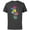 Charcoal, variant on Disney Minnie Mouse Classic Cute Pose Retro Pop Art - Short Sleeve Cotton T-Shirt for Adults - Customized-Black