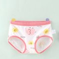 thumbnail image 5 of LIIPEE Girls Underpants Cute Comfortable Cartoon Printed Briefs 4 Pack Trendy Panties,Purple,5-6 Years, 5 of 5