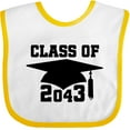 thumbnail image 3 of Inktastic Class of 2043 Graduation Boys or Girls Baby Bib, 3 of 4