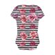 thumbnail image 4 of Top de Verano Mujeres Cuello en V Casual Manga Corta Primavera Y Top de Verano, Tops Cortos para Mujeres, 4 of 9