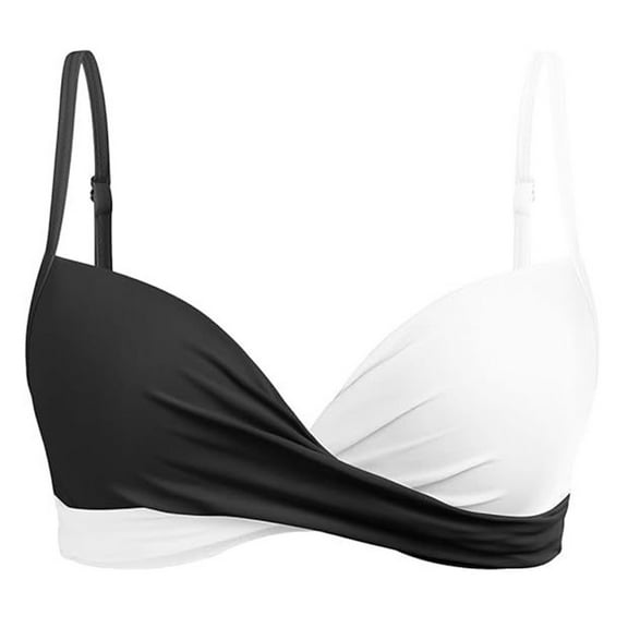 KONDYS Women Fashion Print Swimsuit Bikini Separate Swimsuit Tops 3 Beachwear Swimwear Classic