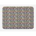 thumbnail image 1 of Leopard Print Bath Mat, Classical Savannah Mammal Skin Pattern with Vibrant Artful Color Details, Non-Slip Plush Mat Bathroom Kitchen Laundry Room Decor, 29.5 X 17.5 Inches, Multicolor, Ambesonne, 1 of 2
