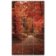 thumbnail image 1 of Picture-Tiles.com: Autumn Ceramic Tile Wall Mural WAL500013-35L. 24"W x 40"H using (15) 8" x 8" Ceramic Tiles-Satin Finish, 1 of 3