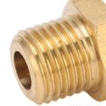 thumbnail image 5 of Brass Barbed Connector Straight Hose Joiner Fitting for Air Fuel Pipe Gas Tubing 7/16in M14x1.5, 5 of 5